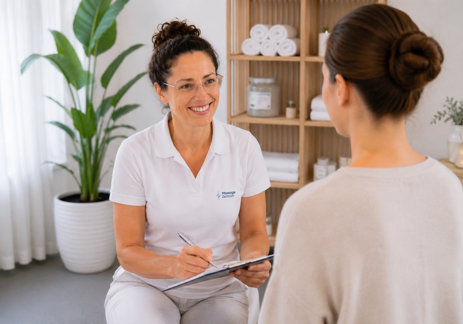 Individuell abgestimmte therapeutische Massage im Massage Zentrum Wohlen