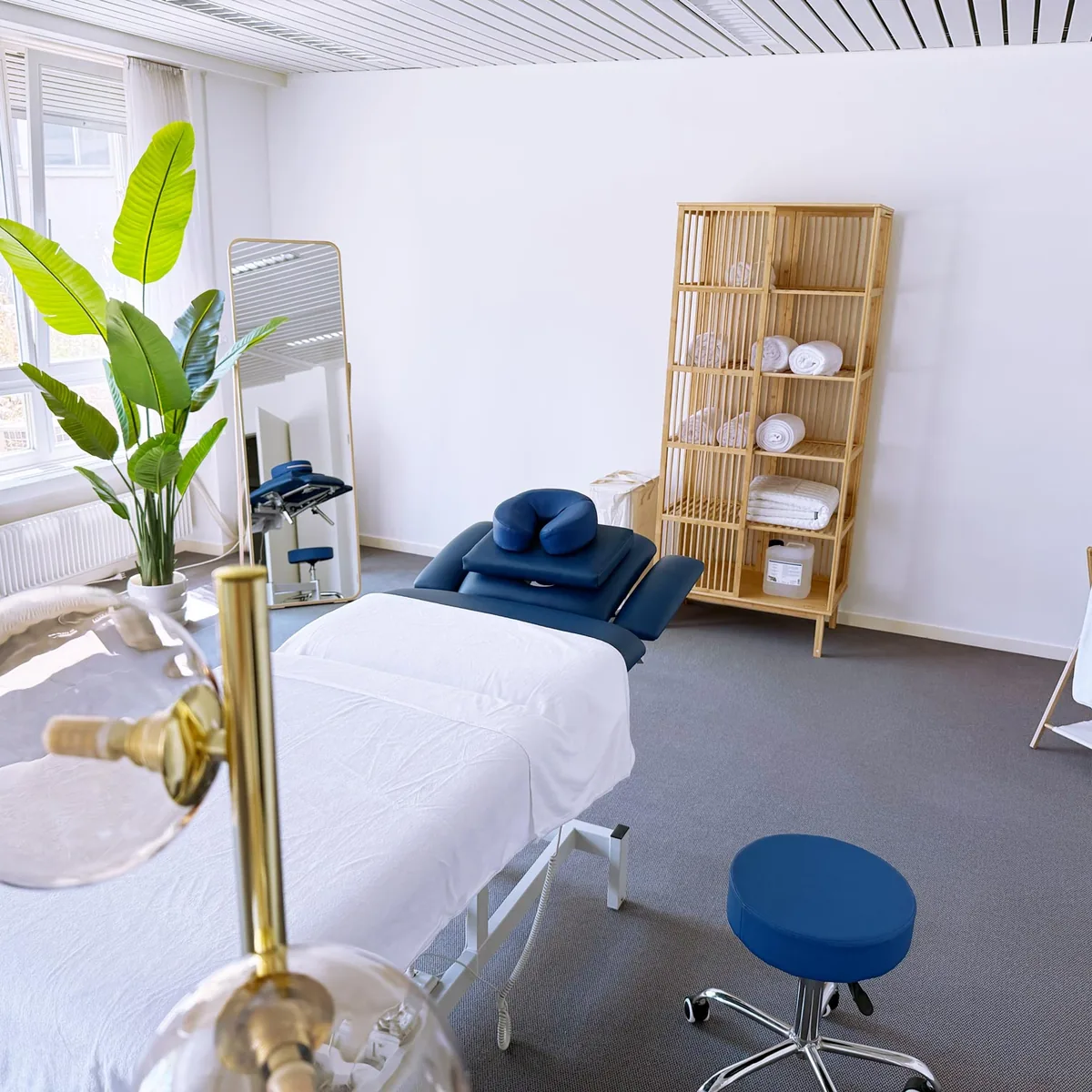 Behandlungsraum im Massage Zentrum Wohlen